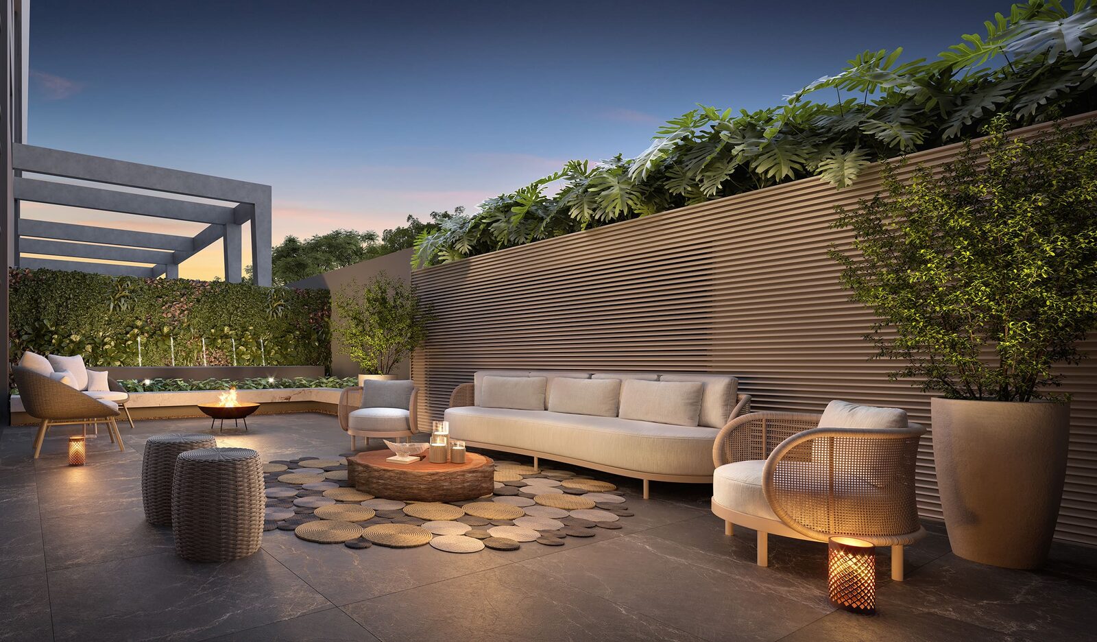 Lounge Externo Apoio Festas